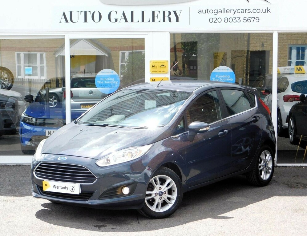 Ford Fiesta 1.0T Ecoboost Zetec Powershift Euro 5 Grey #4