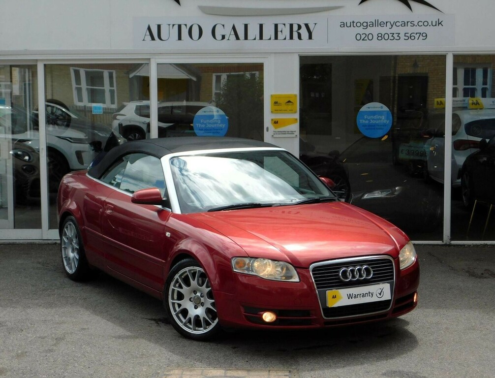 Audi A4 Cabriolet 1.8T Sport Convertible 206 Gkm Silver #79