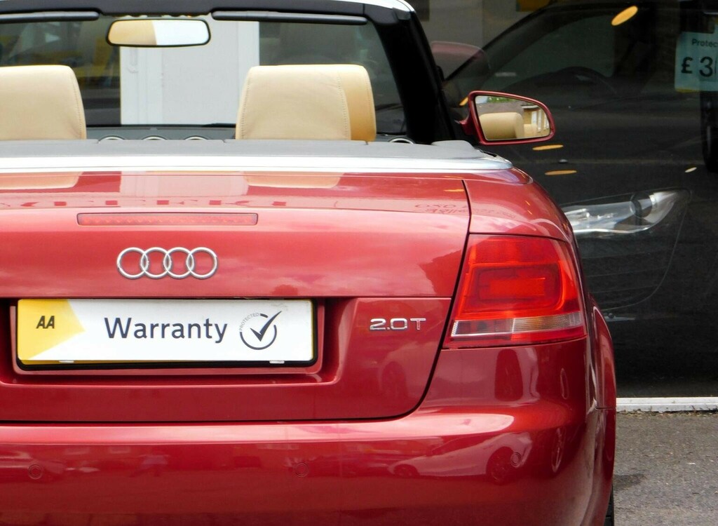 Audi A4 Cabriolet 1.8T Sport Convertible 206 Gkm Silver #9