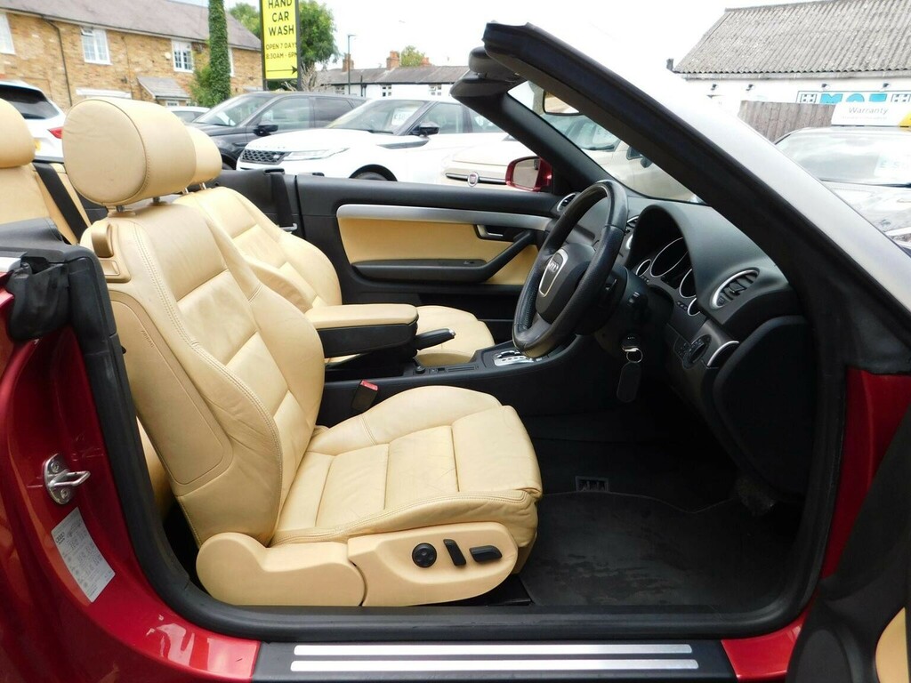 Audi A4 Cabriolet 1.8T Sport Convertible 206 Gkm Silver #14
