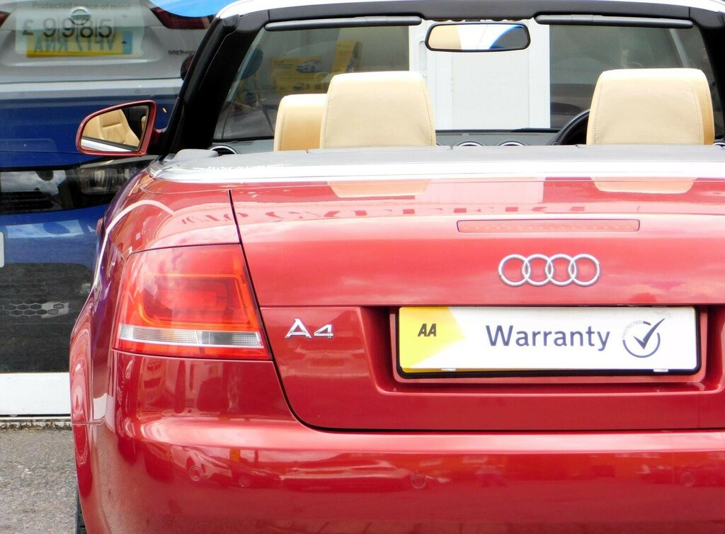 Audi A4 Cabriolet 1.8T Sport Convertible 206 Gkm Silver #72