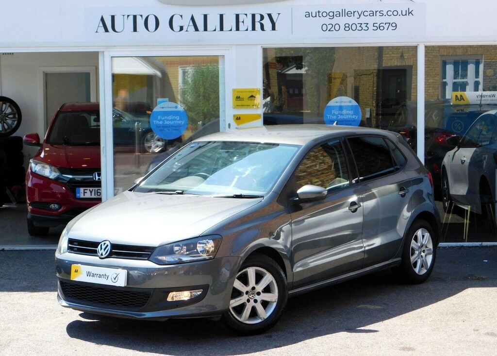 Volkswagen Polo 1.4 L 1.4 Match Hatchback Euro 5 Grey #4
