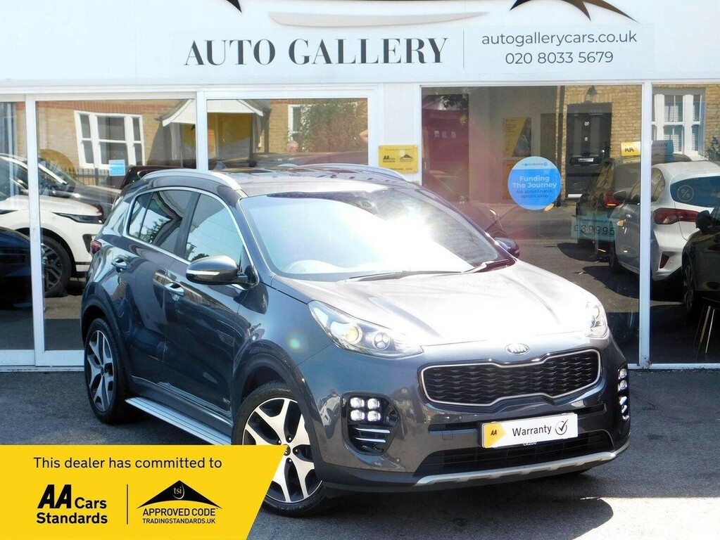 Kia Sportage Suv 1.6 T-gdi Gt-line Dct Awd Euro 6 201767 Grey