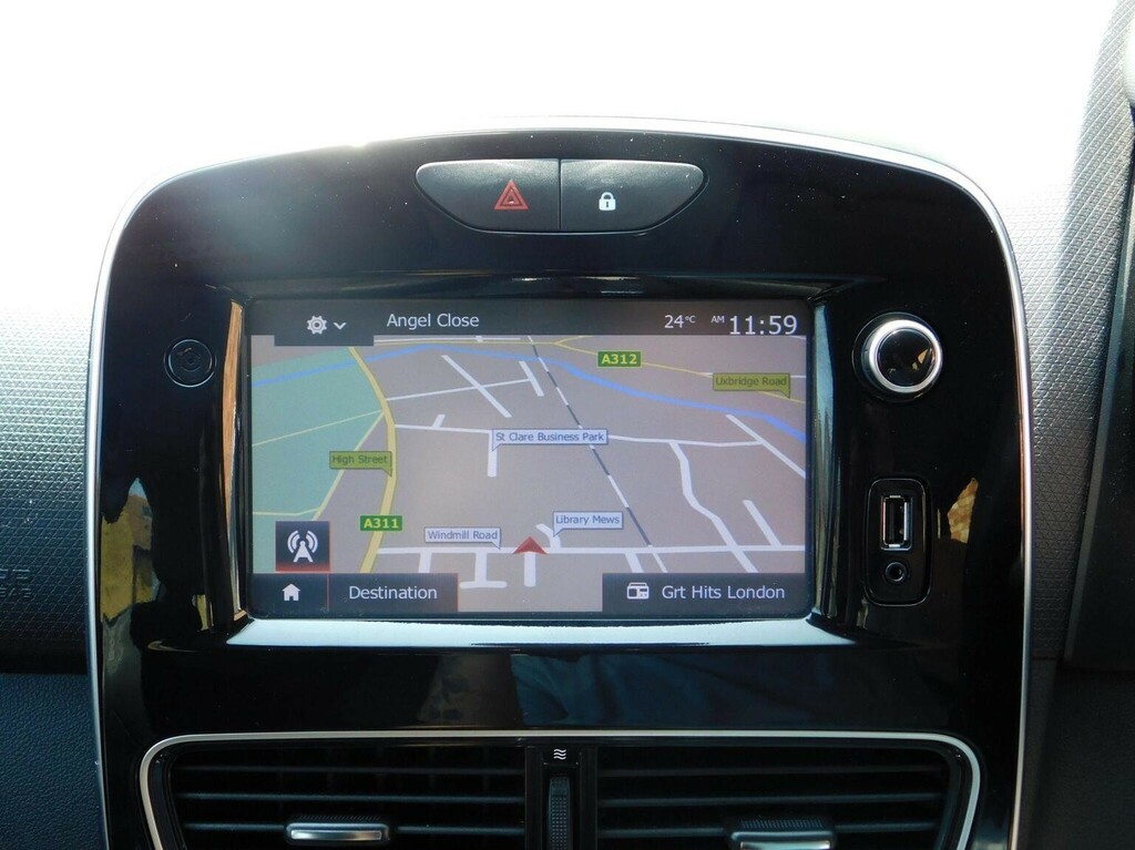 Renault Clio 1.2 Tce Dynamique S Nav Edc Euro 6 Ss Black #2