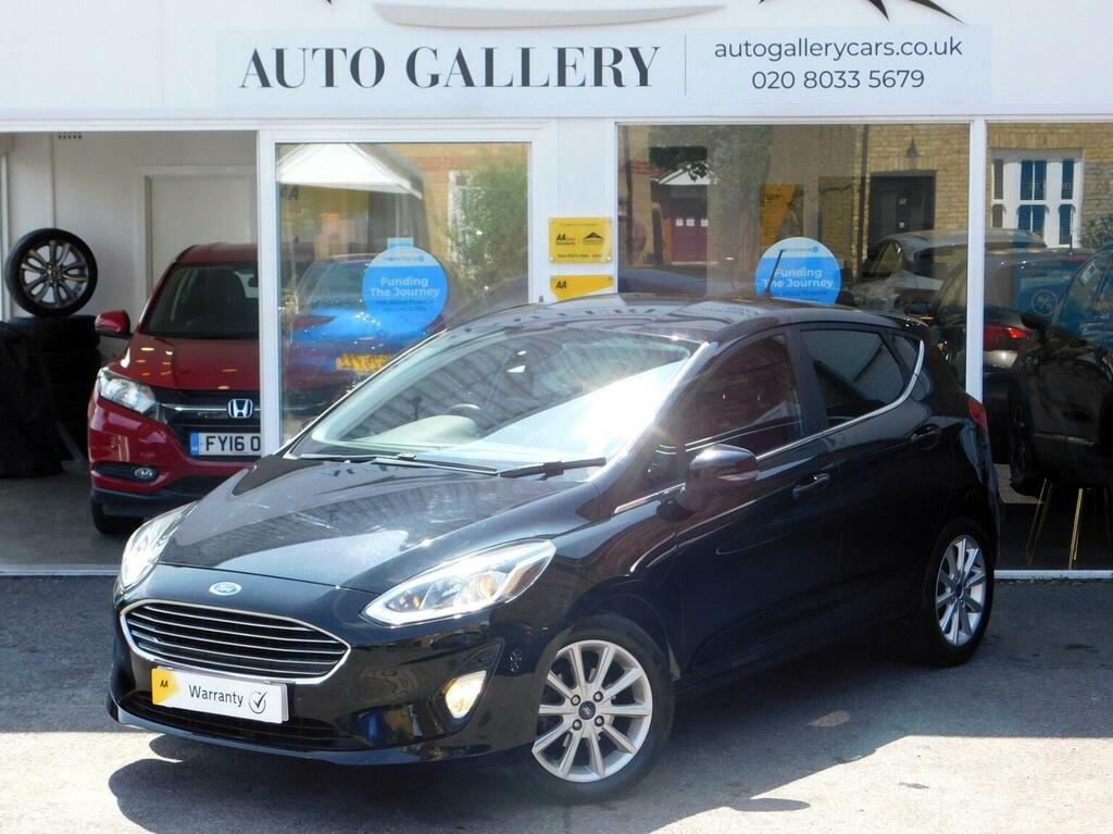 Ford Fiesta Hatchback 1.0T Ecoboost Titanium Euro 6 Ss MW67NYK Black #5