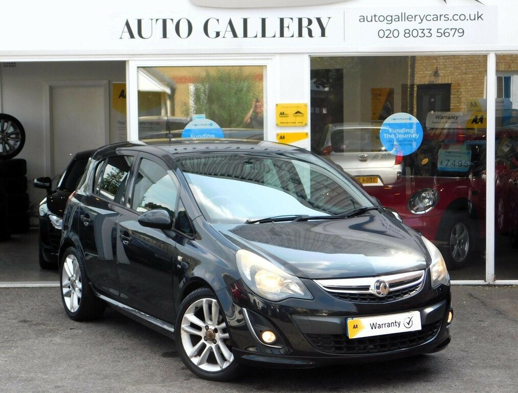 Vauxhall Corsa 1.4 16V Sri Euro 5 Black #4