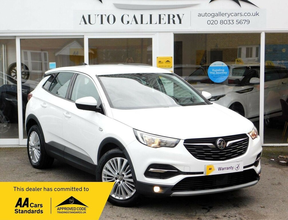 Vauxhall Grandland X 1.2 Turbo Tech Line Nav Euro 6 Ss White