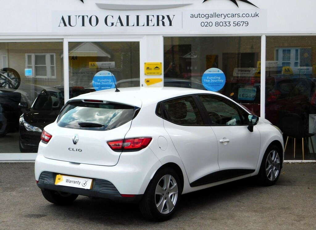 Renault Clio 1.2 16V Expression Euro 5 White #6