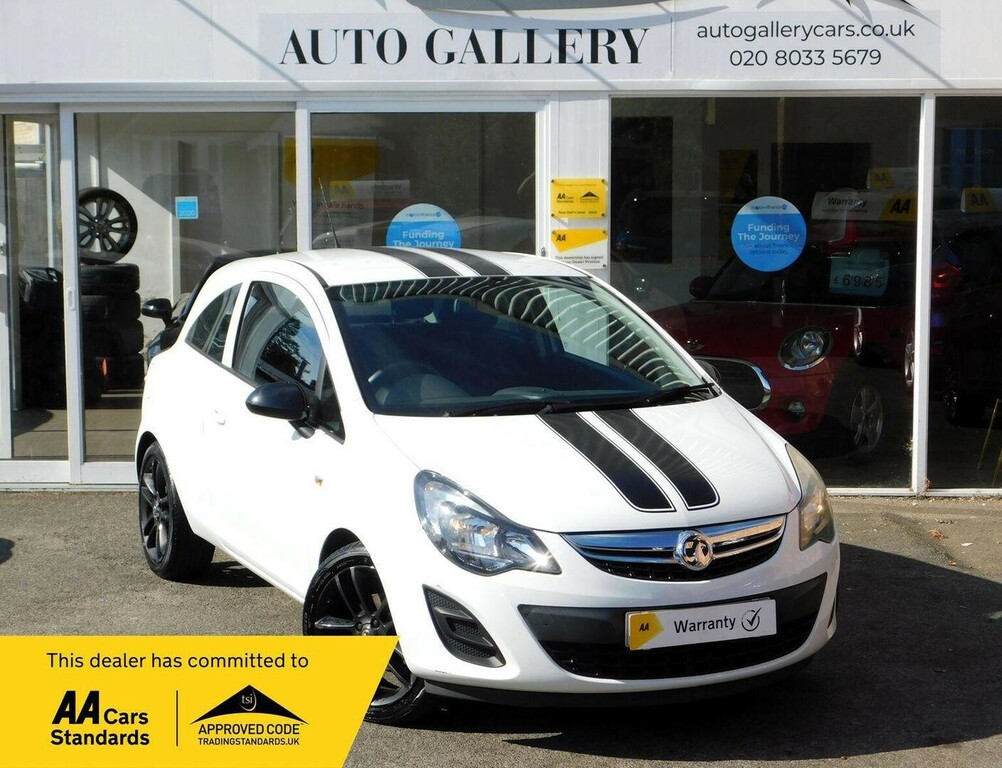 Vauxhall Corsa Hatchback 1.2 16V Sting Euro 5 Ac 201414 White