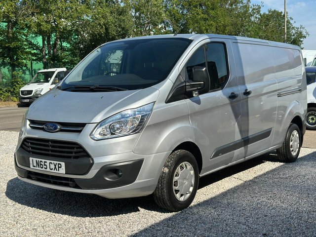 Ford Transit Custom Tdci 290 Trend L2 LN65CXP Silver #2