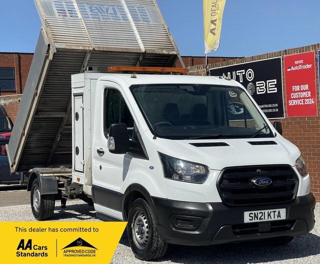 Ford Transit Custom 350 Ecoblue Hdt Leader SN21KTA White