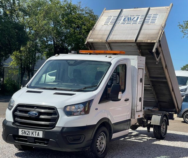 Ford Transit Custom 350 Ecoblue Hdt Leader SN21KTA White #2