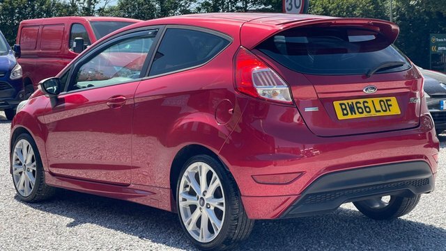 Ford Fiesta Ecoboost Zetec S Euro Red #3