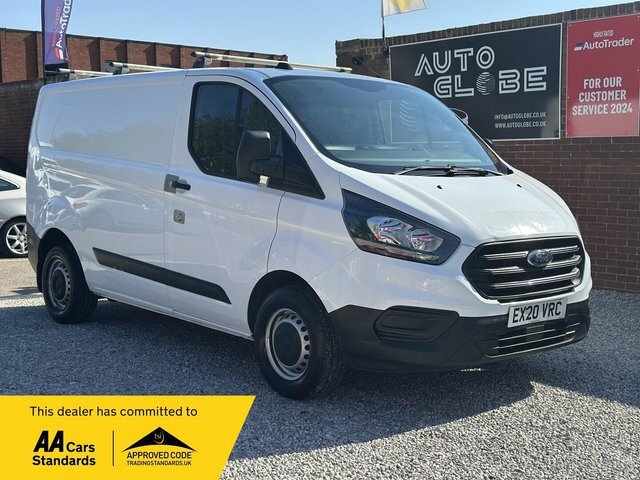 Ford Transit Custom 300 Ecoblue Leader L1 EX20VRC White