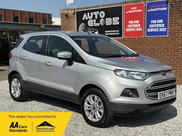 Ford Ecosport Tdci Zetec 2Wd Euro Silver