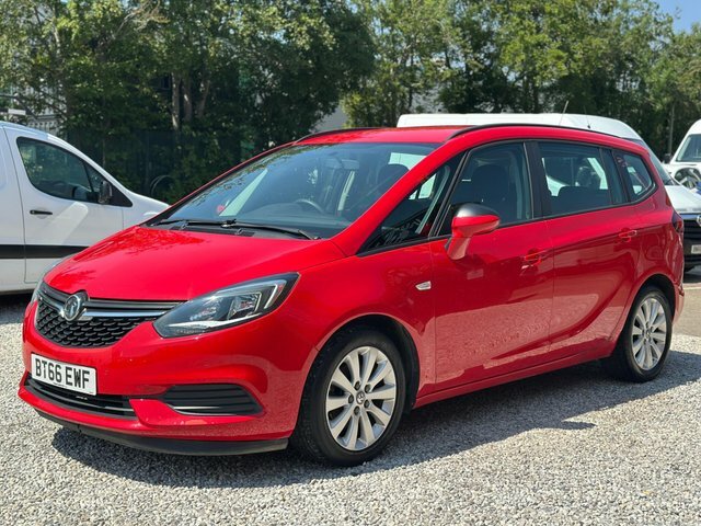 Vauxhall Zafira Tourer Turbo Design Euro 6 Red #2