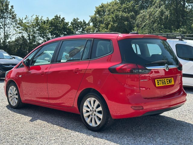 Vauxhall Zafira Tourer Turbo Design Euro 6 Red #3