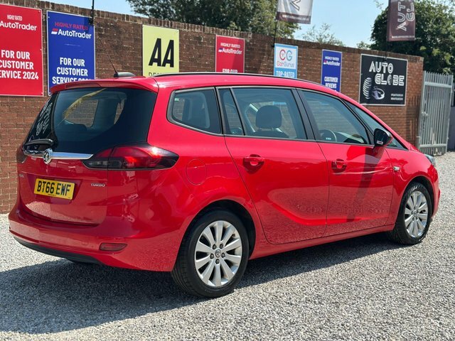 Vauxhall Zafira Tourer Turbo Design Euro 6 Red #4