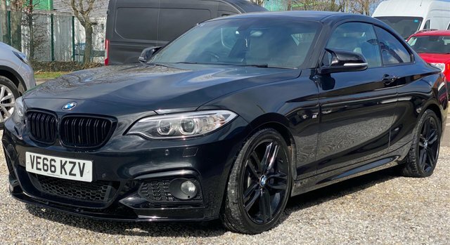 BMW 2 Series 220D M Sport Black #2