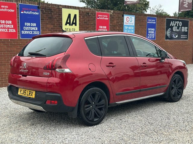 Peugeot 3008 Puretech Allure Euro 6 Red #4
