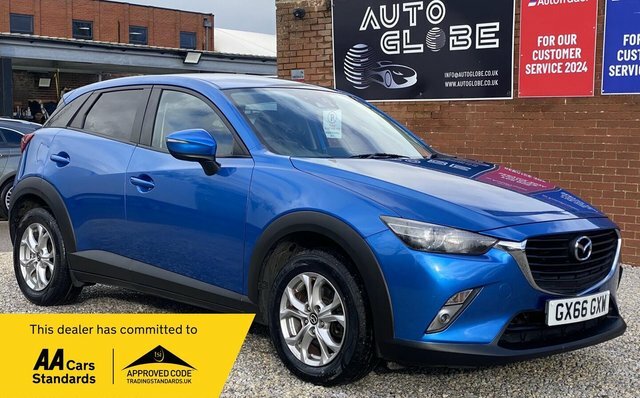 Mazda CX-3 Skyactiv-d Se-l Nav Euro Blue
