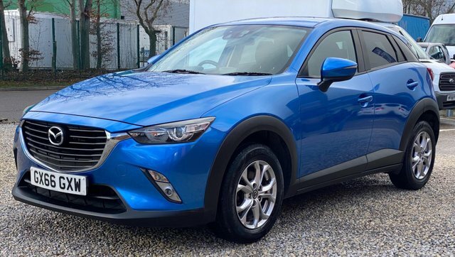 Mazda CX-3 Skyactiv-d Se-l Nav Euro GX66GXW Blue #2