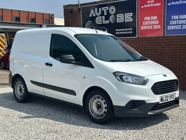 Ford Transit Courier Ecoboost Leader L1 Euro White
