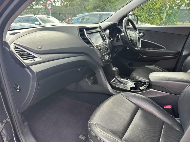Hyundai Santa Fe Suv Black #10