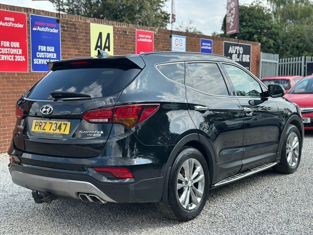 Hyundai Santa Fe Crdi Blue Drive Premium Black #4