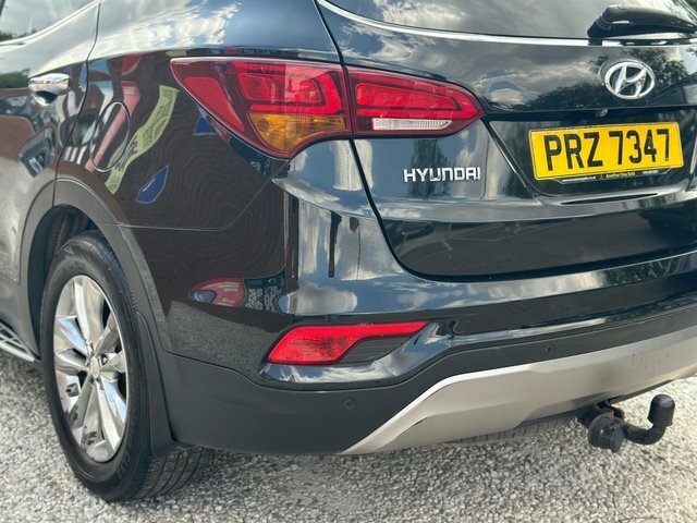Hyundai Santa Fe Suv Black #16