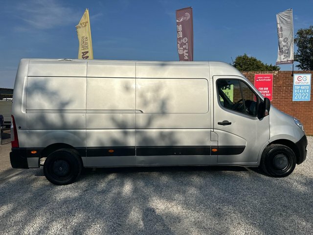 Renault Master 35 Dci 145 L3 Comfort Lwb Curtainside Fwd White #13