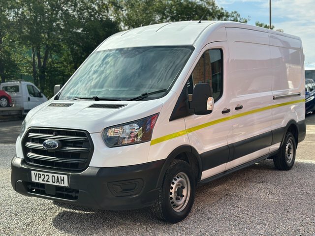 Ford Transit Custom 350 Ecoblue Leader Fwd White #2