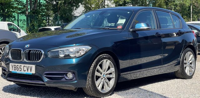 BMW 1 Series 116D Sport Euro 6 Blue #2