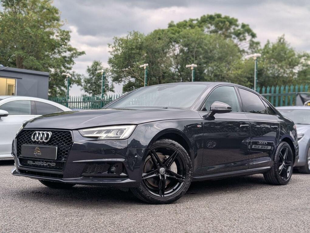 Audi A4 2.0 Tdi S Line S Tronic Quattro Euro 6 Ss Blue #4