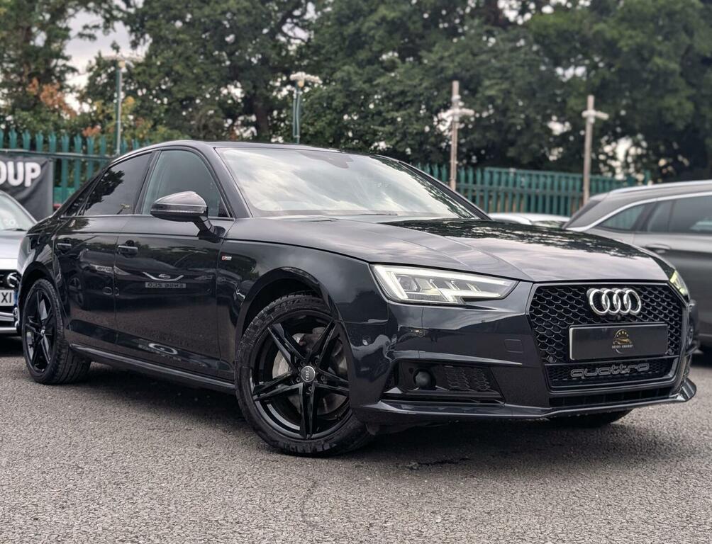 Audi A4 2.0 Tdi S Line S Tronic Quattro Euro 6 Ss Blue