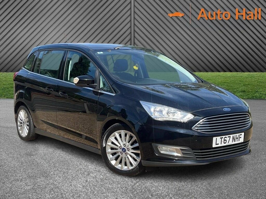 Ford Grand C-Max 1.5 Tdci Titanium Euro 6 Ss 2017 LT67NHF Black