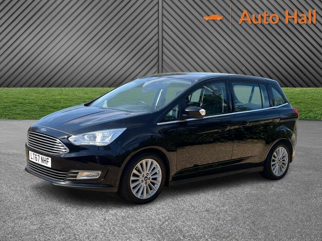 Ford Grand C-Max 1.5 Tdci Titanium Euro 6 Ss 2017 LT67NHF Black #3
