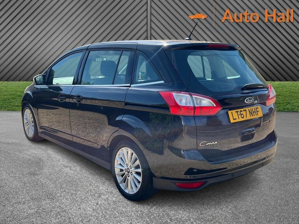 Ford Grand C-Max 1.5 Tdci Titanium Euro 6 Ss 2017 Black #4