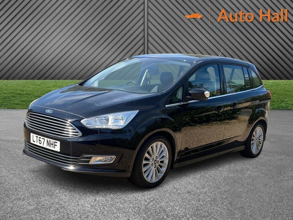 Ford Grand C-Max 1.5 Tdci Titanium Euro 6 Ss 2017 LT67NHF Black #6