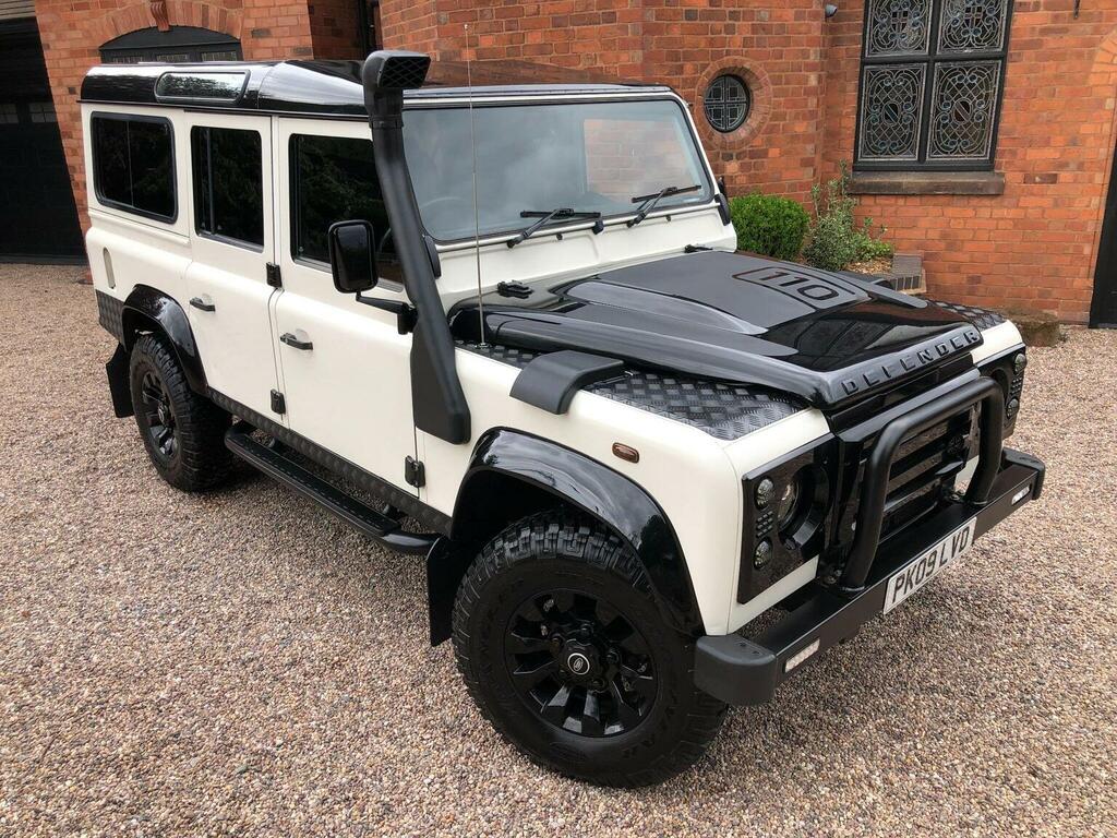 Land Rover Defender 110 Suv 2.4 Tdci County Station Wagon 4Wd Mwb Euro 4 5 White #6