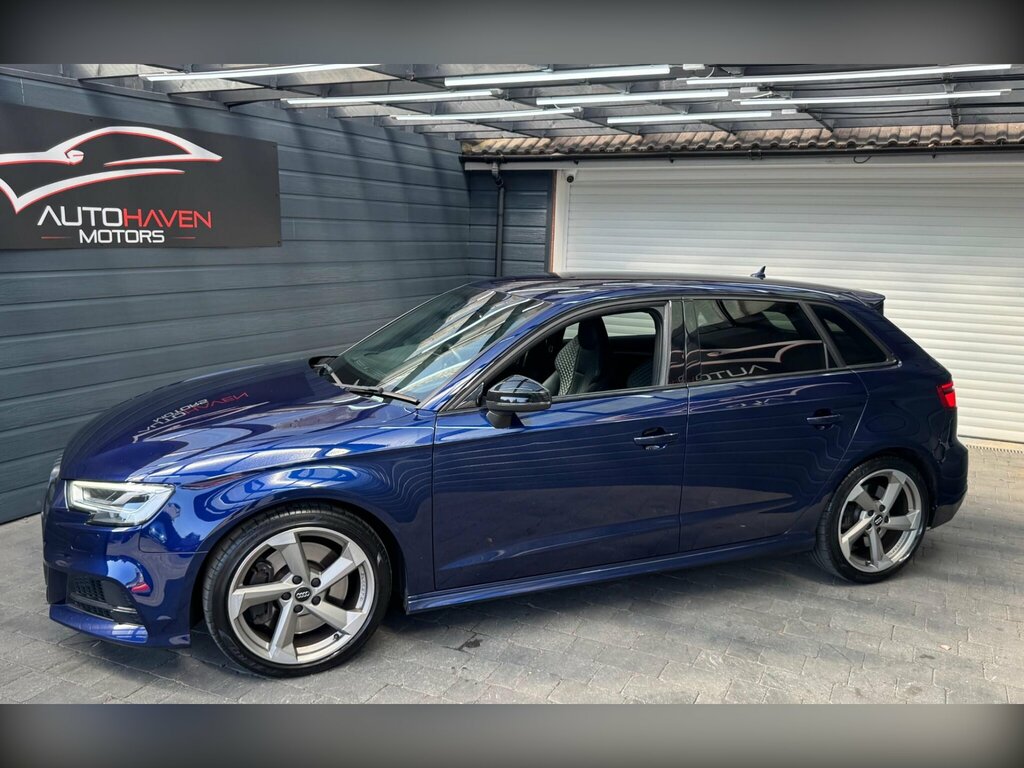 Audi S3 Saloon 2.0 Tfsi Black Edition S Tronic Quattro Eur Blue #17