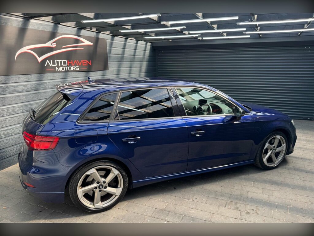 Audi S3 Saloon 2.0 Tfsi Black Edition S Tronic Quattro Eur Blue #32