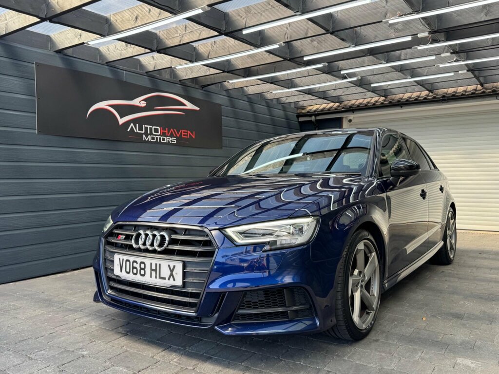 Audi S3 Saloon 2.0 Tfsi Black Edition S Tronic Quattro Eur Blue #22