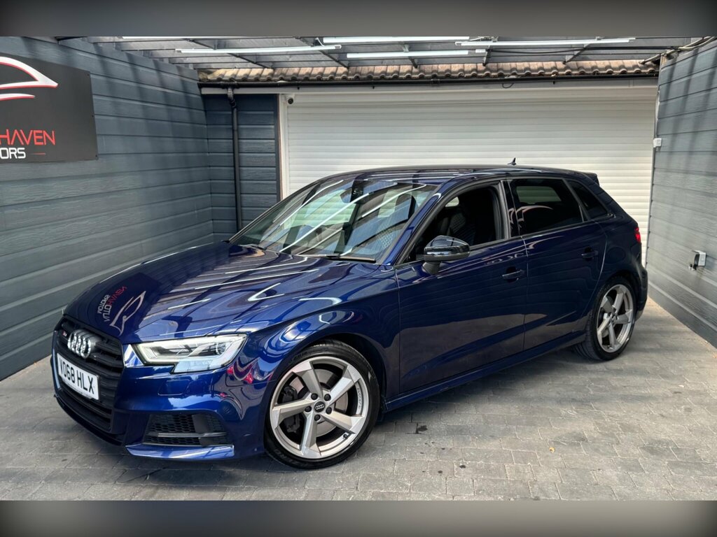 Audi S3 Saloon 2.0 Tfsi Black Edition S Tronic Quattro Eur Blue #19