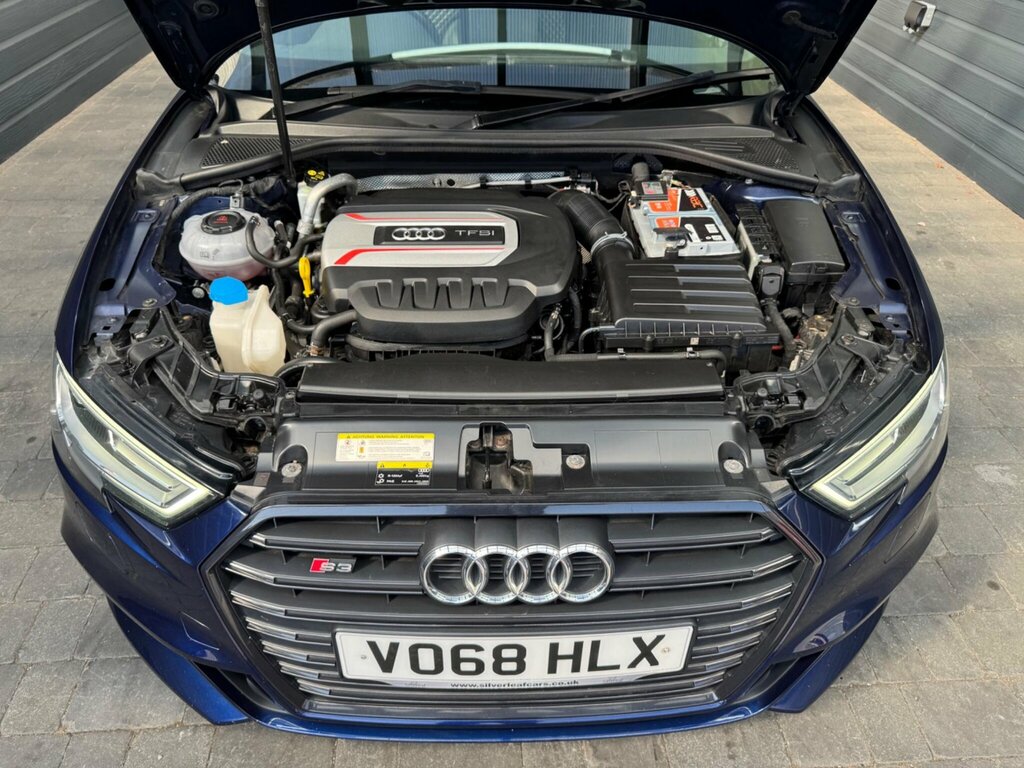 Audi S3 Saloon 2.0 Tfsi Black Edition S Tronic Quattro Eur Blue #43