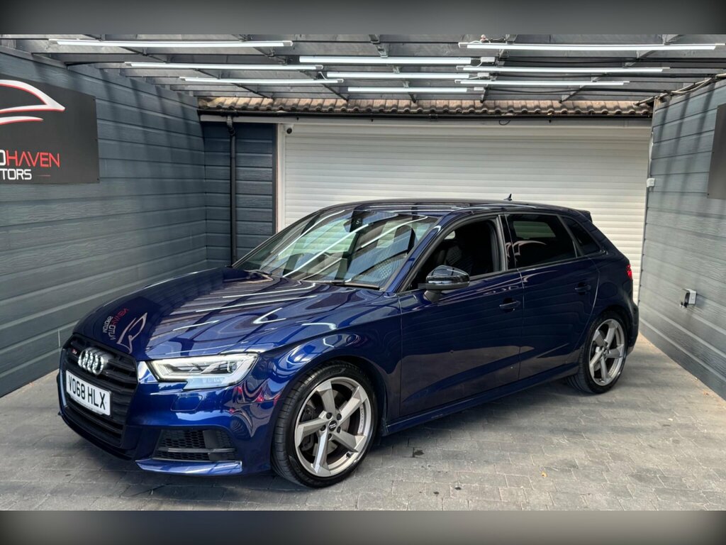 Audi S3 Saloon 2.0 Tfsi Black Edition S Tronic Quattro Eur Blue #16