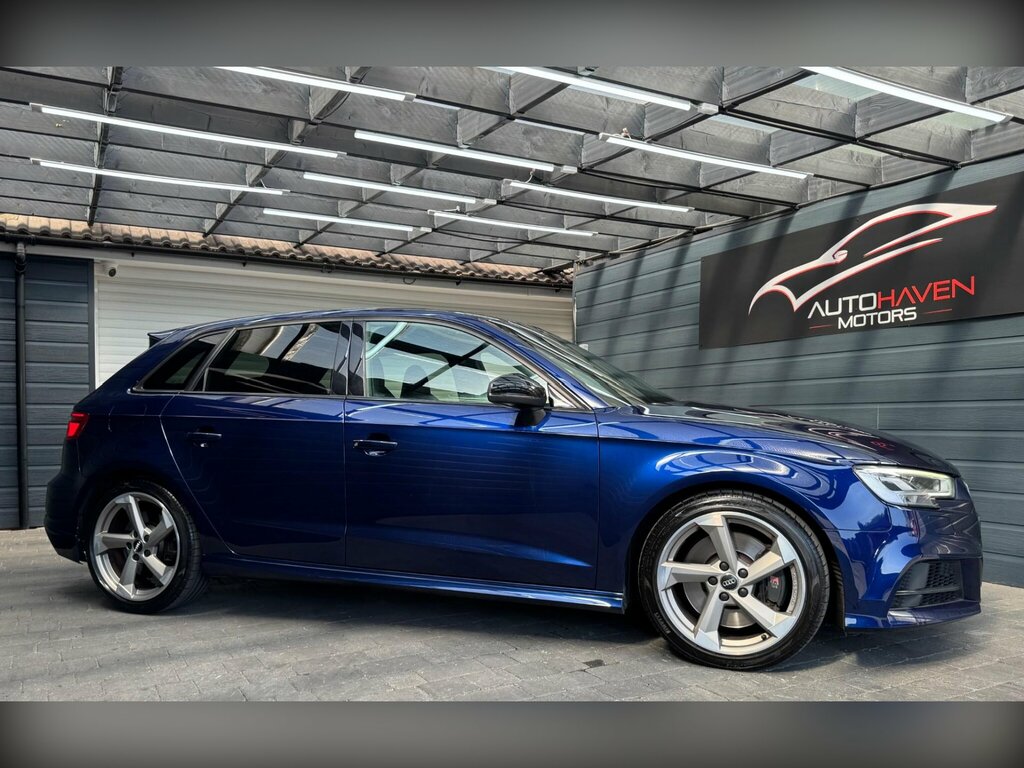 Audi S3 Saloon 2.0 Tfsi Black Edition S Tronic Quattro Eur Blue #35