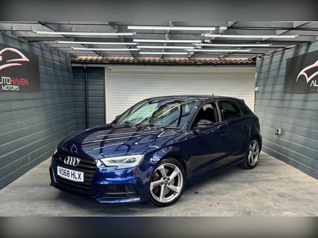 Audi S3 2.0 Tfsi Black Edition Sportback S Tronic Quattro Blue #2