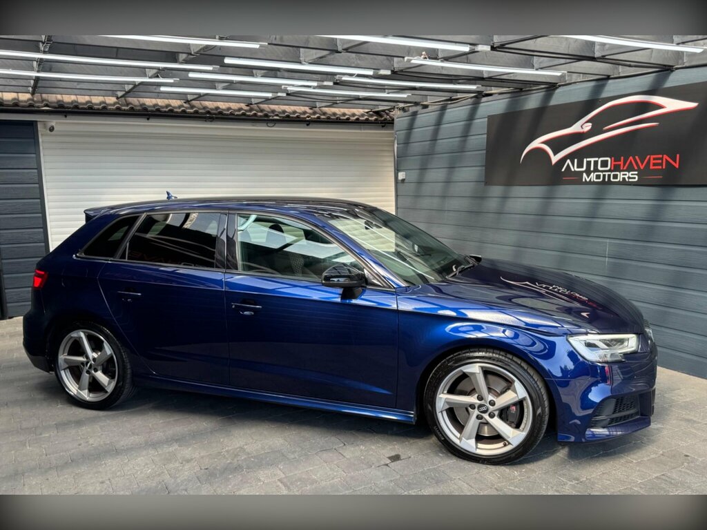 Audi S3 Saloon 2.0 Tfsi Black Edition S Tronic Quattro Eur Blue #34