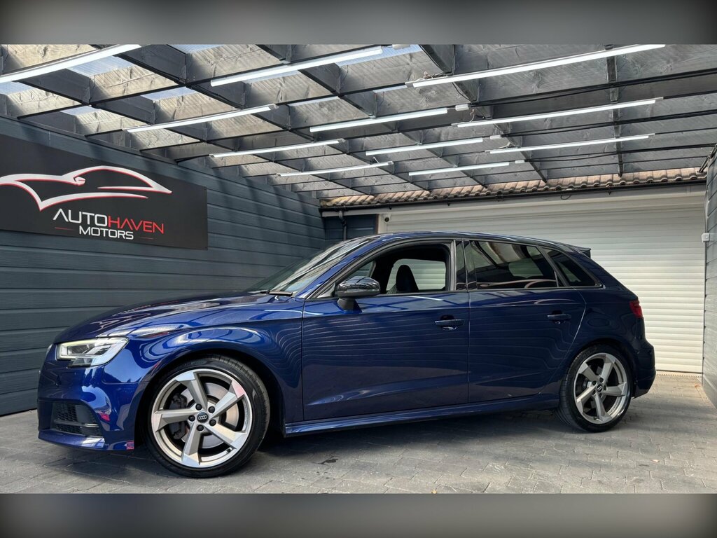 Audi S3 Saloon 2.0 Tfsi Black Edition S Tronic Quattro Eur Blue #50